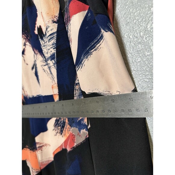 Le Château - Abstract Print Sleeveless Sheath Dress - Size XS - Picture 5 of 13